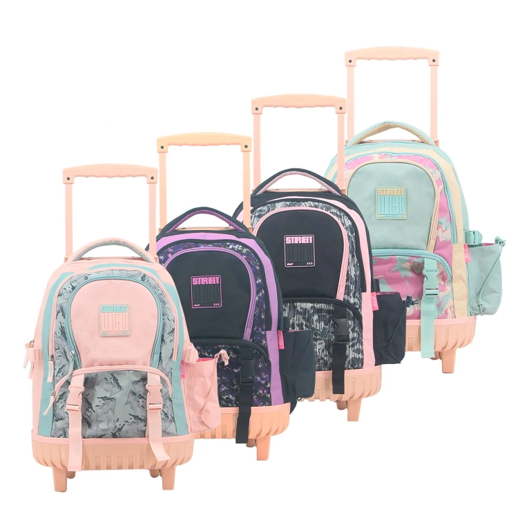 Mochila Escolar LSD 2026 Street Wear 18.5" con Carro Art.94.6043